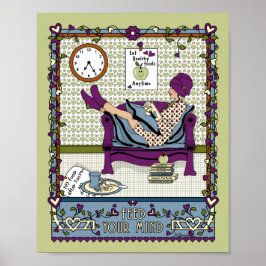 Póster Alimente su Poster Mind_A_8x10