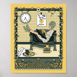 Póster Alimente su Poster Mind_C_8x10