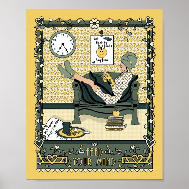 Póster Alimente su Poster Mind_C_8x10 (Frente)