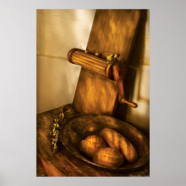 Póster Alimentos - Pan (Frente)