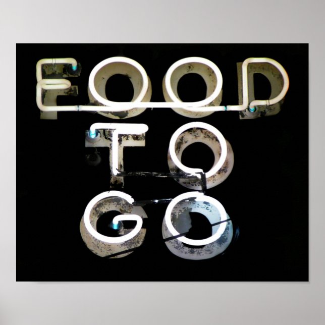 Póster Alimentos Para Ir (Frente)
