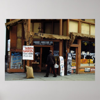 Póster Alimentos y semillas, 1942