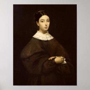 Póster Aline Chasseriau 1835