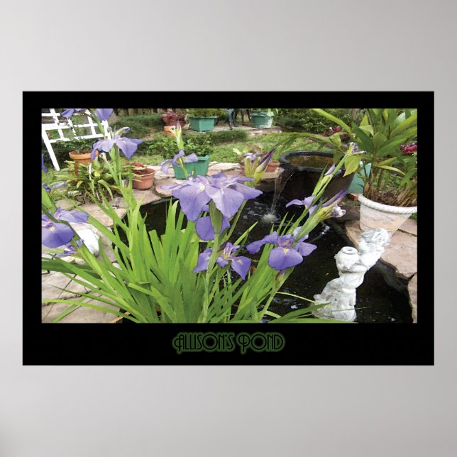 Póster "Alison's Pond" - Imprimir (sin sombra) (Frente)