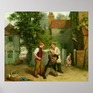 Póster Aliste para luchar