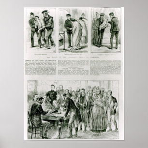 Póster Alivio de la angustia irlandesa