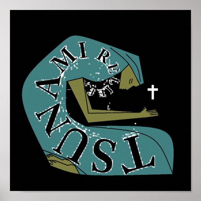 PÓSTER ¡ALIVIO DEL TSUNAMI! (Frente)