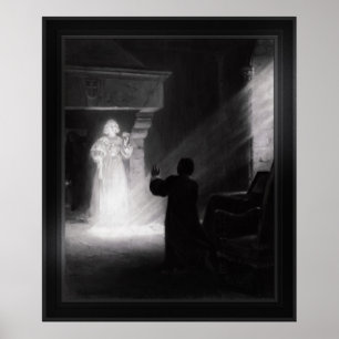 Póster Alix Apparaissant Au Masque por Tony Robert-Fleury