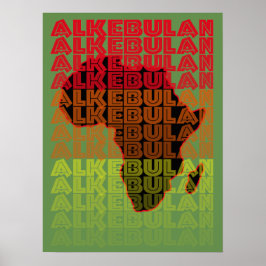 PÓSTER ALKEBULAN - FADE