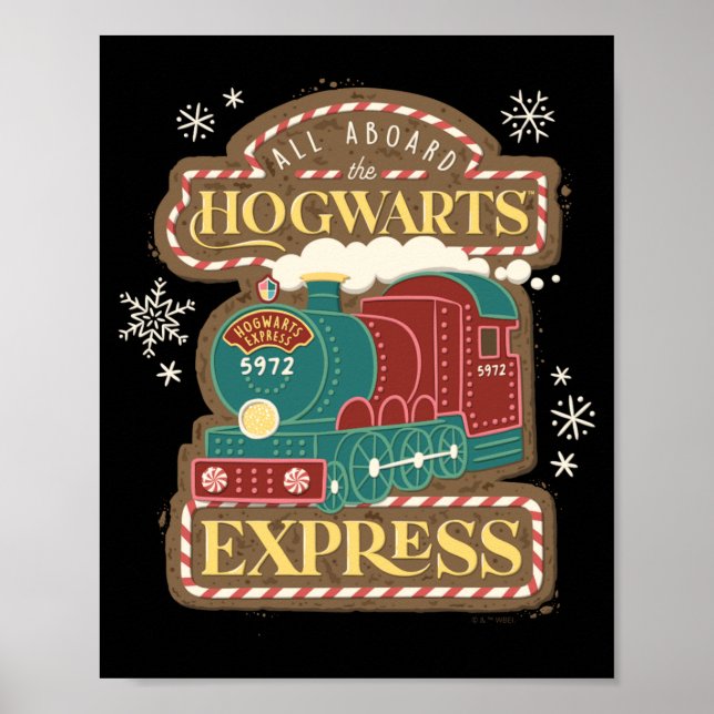 Póster All Aboard The Express Christmas Cookie  (Frente)