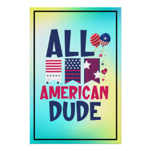 Póster All American Dude-96993