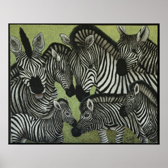 Póster All in black and white (Frente)