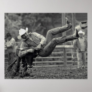 Póster All Indian Rodeo in Tygh Valley, Oregon. Clint