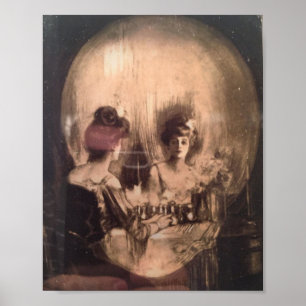 Póster All Is Vanity Charles Allan Gilbert