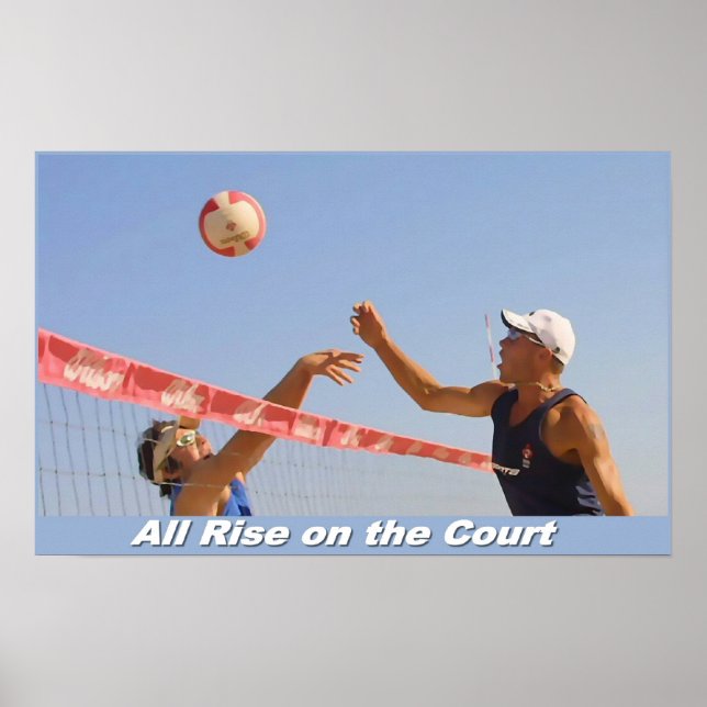Póster All Rise on the Court (Frente)