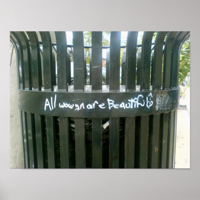 Póster all wowmyn are beatiful (Frente)