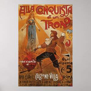 Póster Alla Conquista di la un Tron