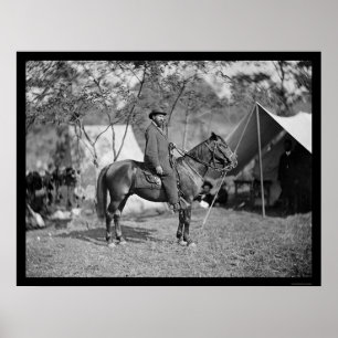 Póster Allan Pinkerton, Head of the Secret Service 1862