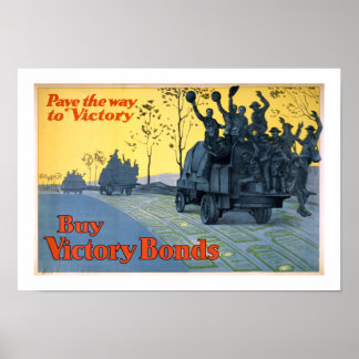 Póster Allanar El Camino A La Victoria (Blanco)