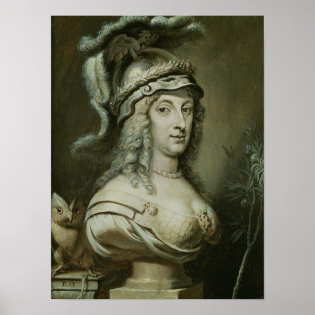 Póster Allegorical Portrait of Queen Christina of (Frente)