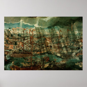Póster Allegory of the Battle of Lepanto