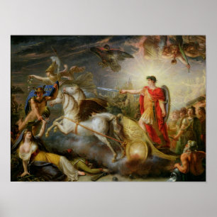 Póster Allegory of the Surrender of Ulm