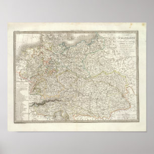 Póster Allemagne - Alemania