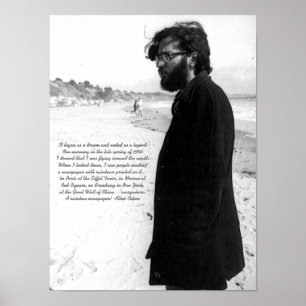 Póster Allen Cohen tenía un poster ideal