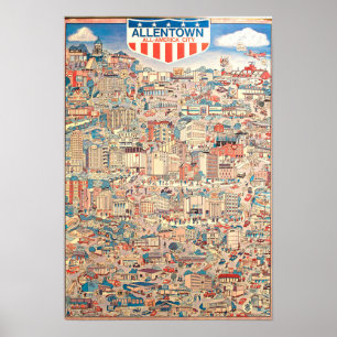 Póster Allentown All-American City 1976