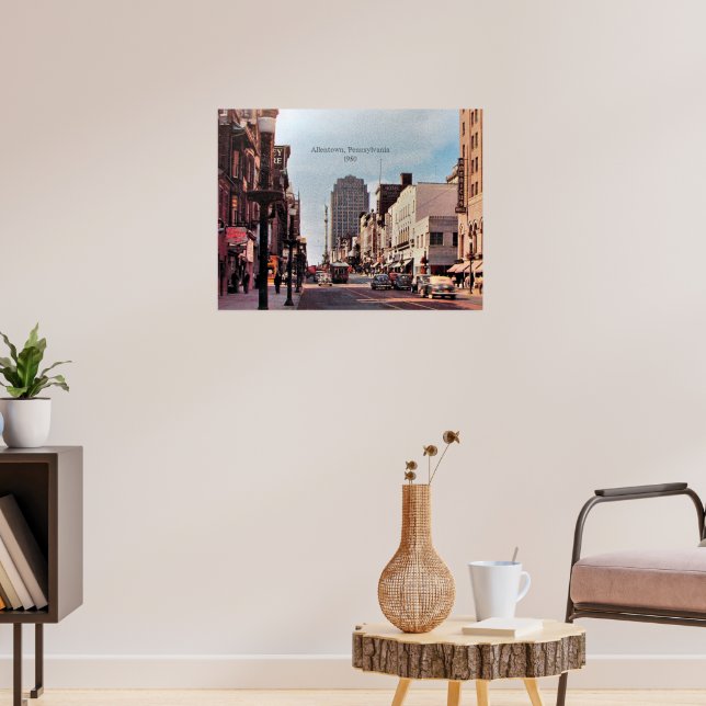 Póster Allentown, Pennsylvania 1950 (Salón 3)