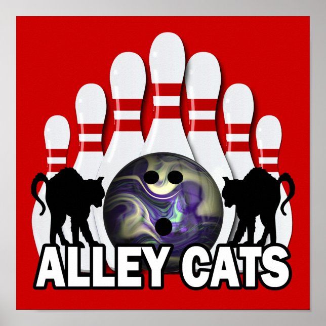 Póster Alley Cats (Frente)