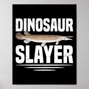 Póster Alligator Gar Pesshing Rod Season Alligator Gar Fi