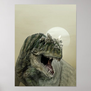 Póster Allosaurus Dinosaur Poster