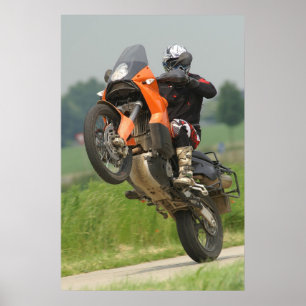 Póster Allroad Wheelie
