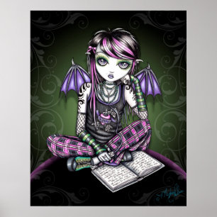 Póster Ally Tattoo Emo Fairy Poster
