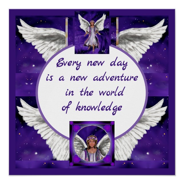 Póster alma morada (Anverso)