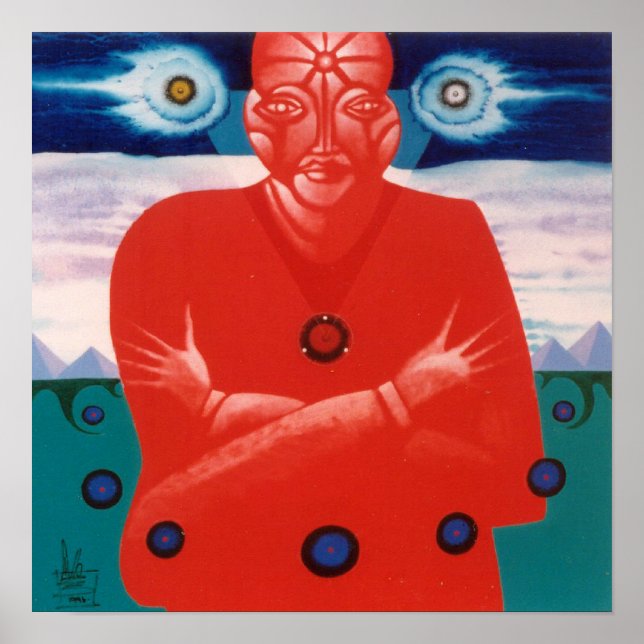 Póster Alma roja de Gregory Gallo (Frente)