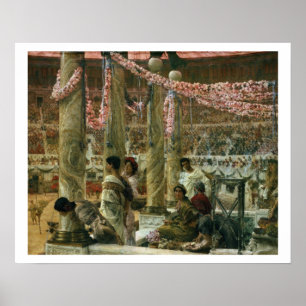 Póster Alma-Tadema Caracalla y Geta, 1907