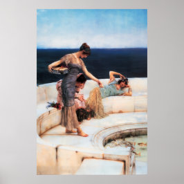 Póster ALma-Tadema Classical Art Print Poster Home Decor
