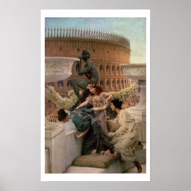 Póster Alma-Tadema | Coliseo, 1896 (Frente)