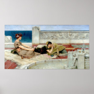 Póster Alma-Tadema - Devotas del Amor