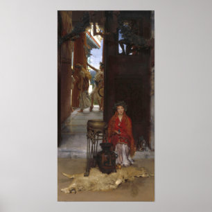 Póster Alma-Tadema - El Camino Al Templo