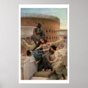 Póster Alma-Tadema el   el coliseo, 1896