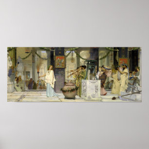 Póster Alma-Tadema - El Festival Vintage