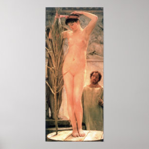 Póster Alma-Tadema - El modelo de un escultor