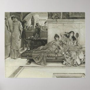 Póster Alma-Tadema - En El Santuario De Venus 1889