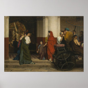 Póster Alma-Tadema - Entrada Al Teatro