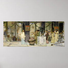 Póster Alma-Tadema - Festival de la Vintage
