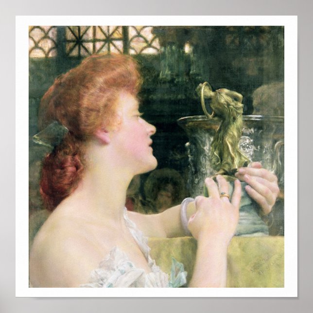 Póster Alma-Tadema | La Hora de Oro, 1908 (Frente)