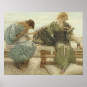 Póster Alma-Tadema No me preguntes más, 1886